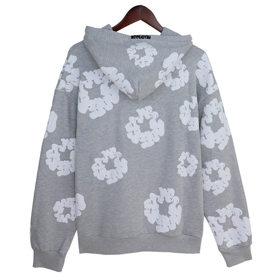 Denim Tears Pullovers Unisex Long Sleeves Cotton Hoodie DENIM TEARS
