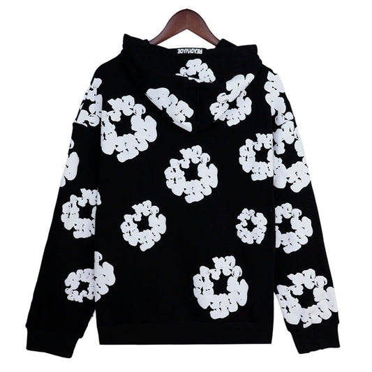 Denim Tears Pullovers Unisex Long Sleeves Cotton Hoodie DENIM TEARS