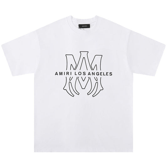 AMIRI Classic letter logo printing T-Shirts AMIRI