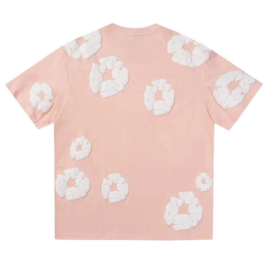 Denim Tears Men's Pink T-shirt DENIM TEARS