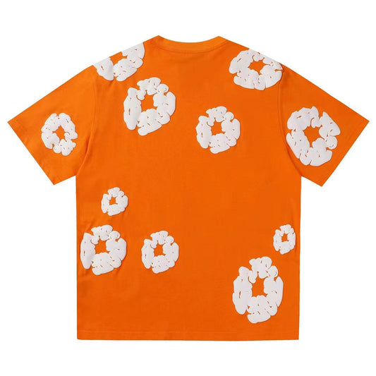 Denim Tears Men's Orange T-shirt DENIM TEARS