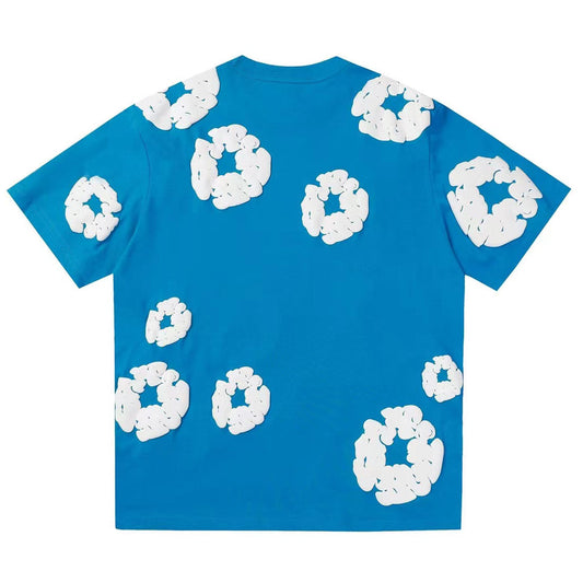 Denim Tears Men's Blue T-shirt DENIM TEARS