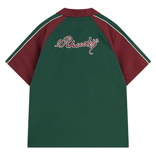 Rhude Letter Logo Printed Shirt RHUDE
