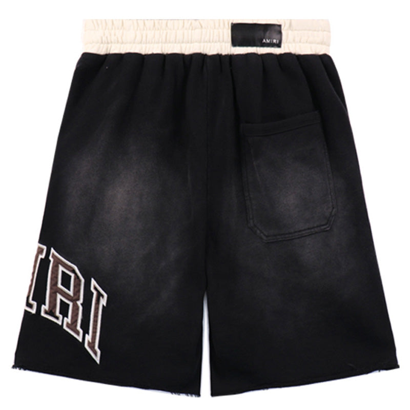 AMIRI Straight-Leg Logo-Appliquéd Cotton-Jersey Shorts AMIRI