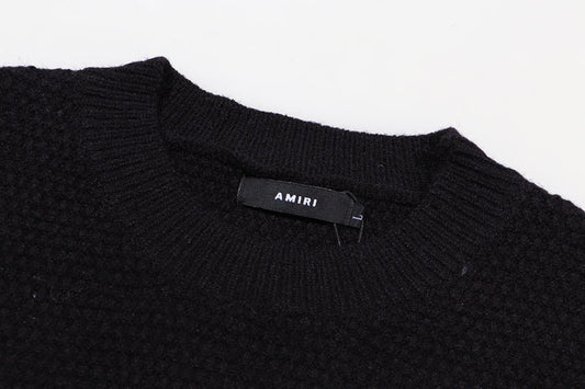 AMlRl Logo Knitted sweater AMIRI