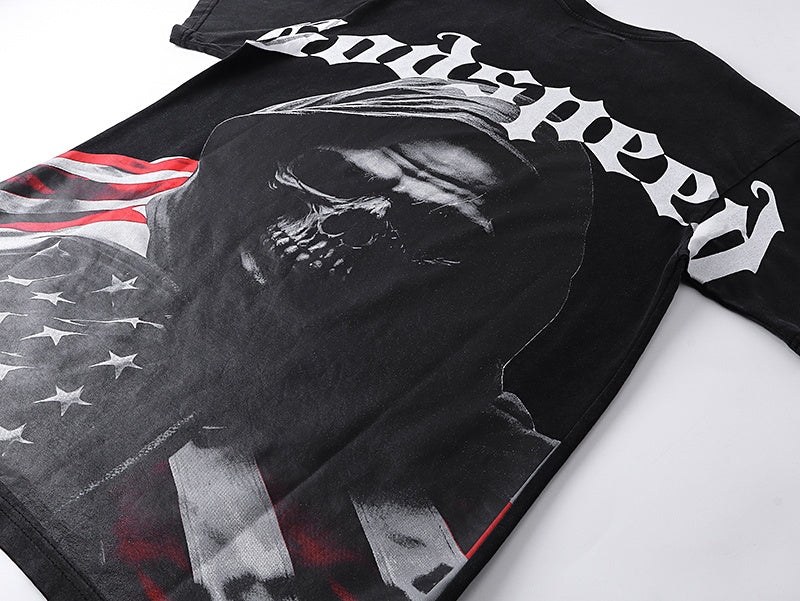 GODSPEED Men's Black L.O.T.F Crew Neck T-Shirt Godspeed