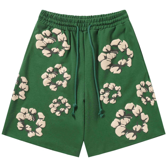 Denim Tears Cactus Tears Wreath Shorts DENIM TEARS