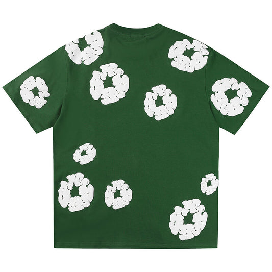 Denim Tears Men's Green T-shirt DENIM TEARS
