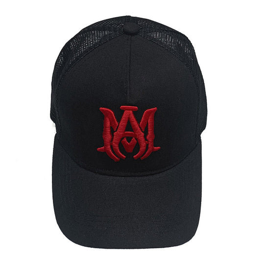 AMIRI LOGO TRUCKER CAPS AMIRI
