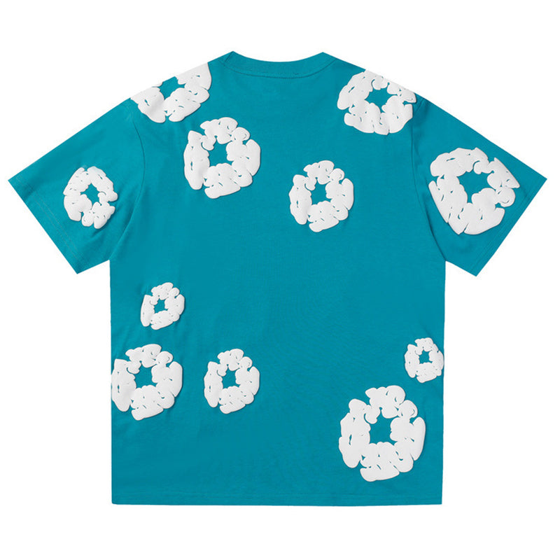 Denim Tears Men's Lake Blue T-shirt DENIM TEARS