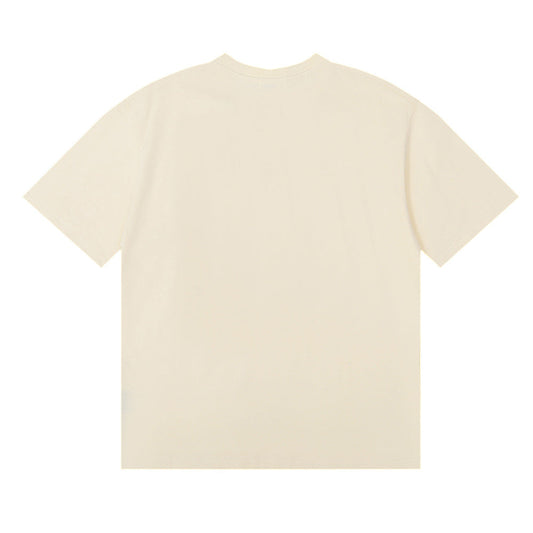 RHUDE Motorsports Track Letter Print T-Shirt RHUDE