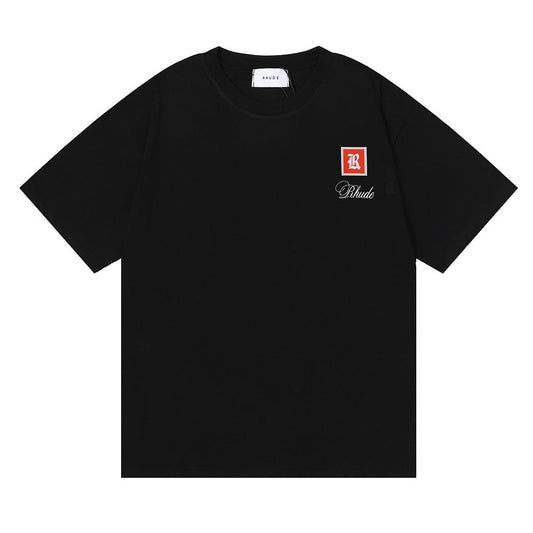 RHUDE Moroccan LOGO print T-Shirt RHUDE