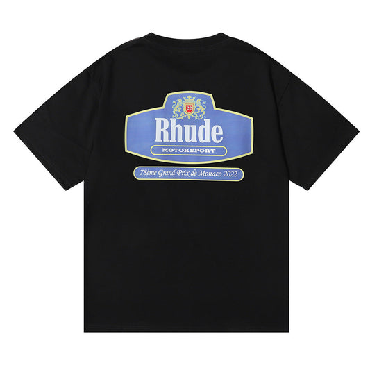 RHUDE T-Shirt Blue RHUDE