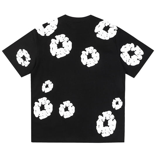 Denim Tears Men's Black T-shirt DENIM TEARS