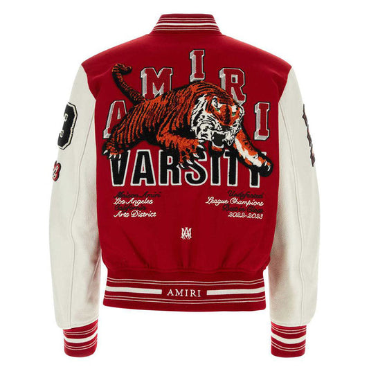 AMIRI Varsity Vintage Patch Bomber Jacket AMIRI