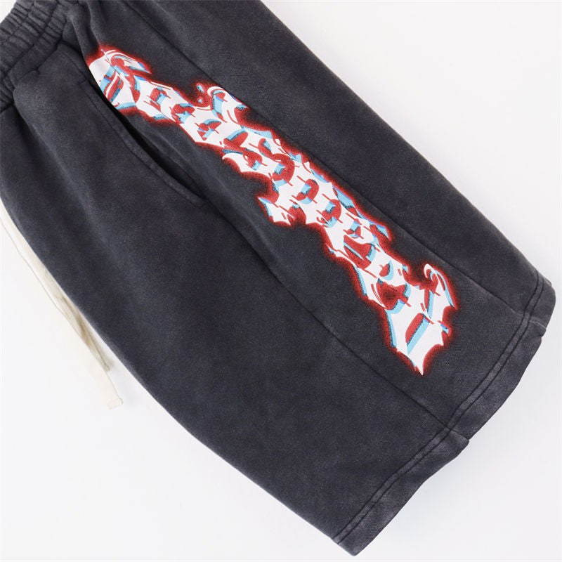 Godspeed Lettering Pattern Shorts #8770 Godspeed