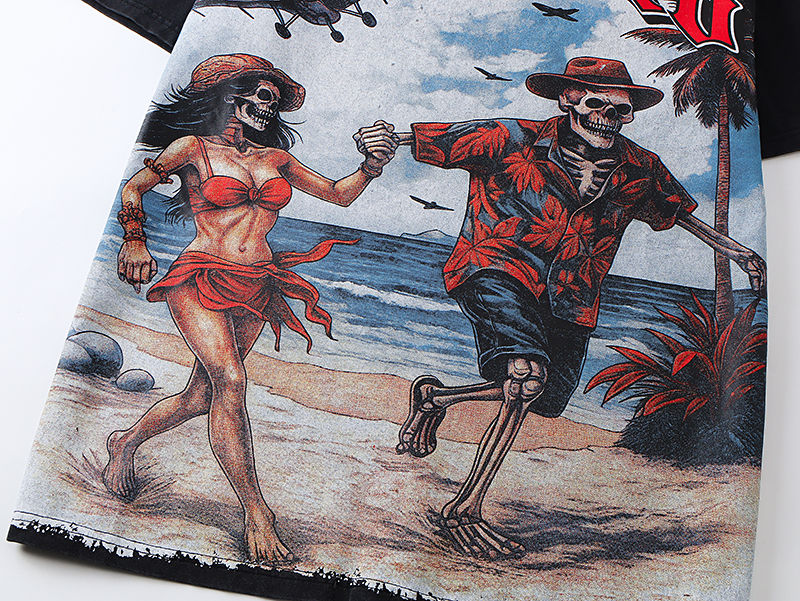 GODSPEED Skull Couple T-shirt Godspeed
