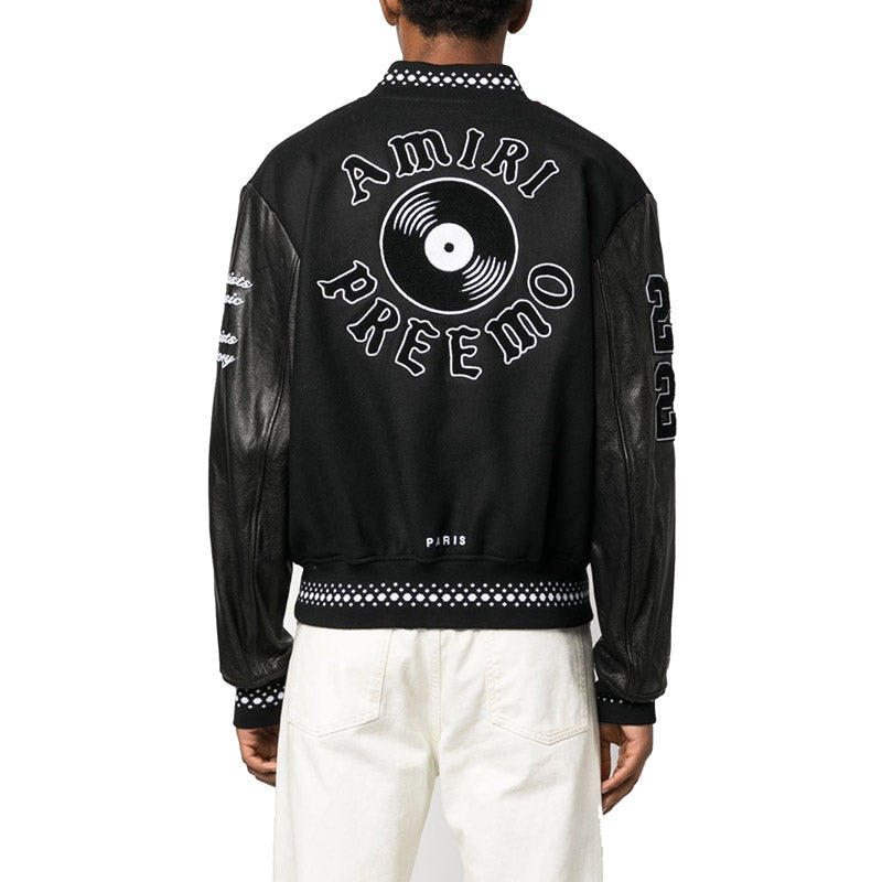 AMIRI Preemo wool blend varsity jacket AMIRI
