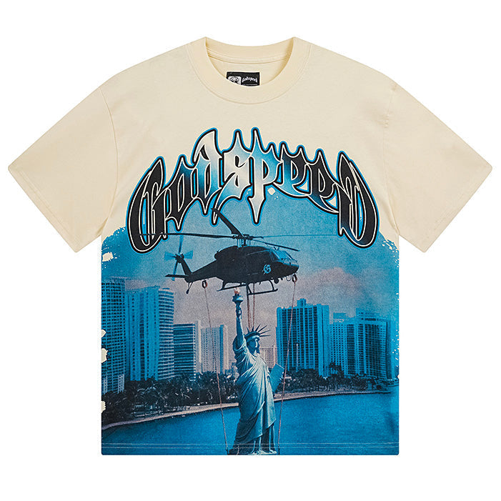 GODSPEED Statue Of Liberty T-shirt Godspeed