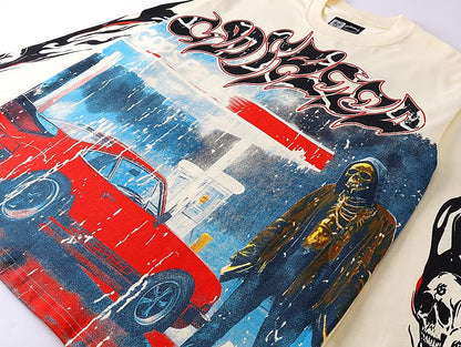 GODSPEED Sunset Drift Layered Long Sleeve T-Shirt Godspeed