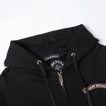 Chrome Hearts New Zip Up Hoodie 8660 Chrome Hearts