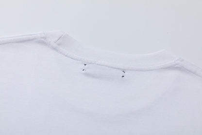 AMlRl Staggered Logo Print Cotton Jersey T-Shirt AMIRI