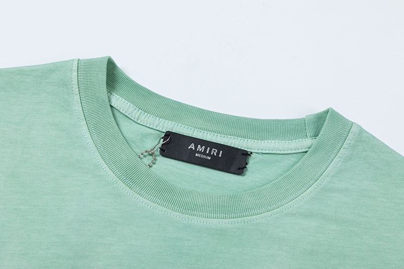 Amiri Dip Dye MA Logo T-Shirt AMIRI