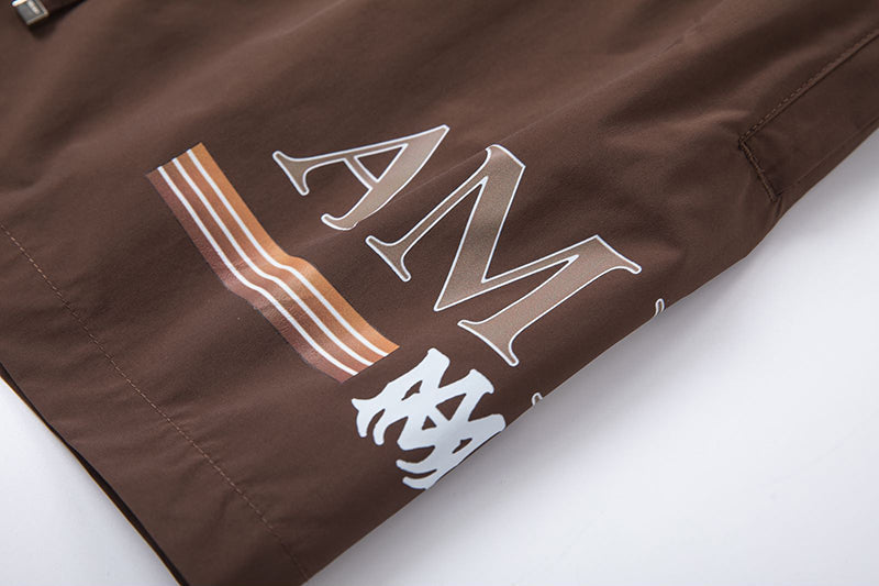 AMIRI Letter Logo Print Short AMIRI
