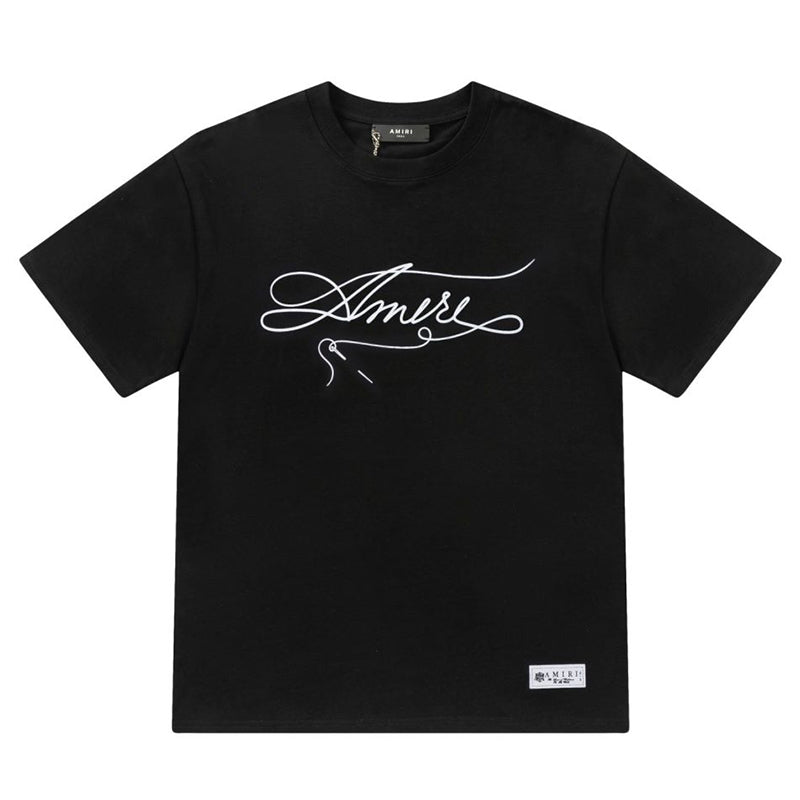 Amiri Smoke Embellished CrewneckT-Shirt AMIRI