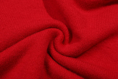 AMIRI Red Core Knitted Sweater Hoodie AMIRI
