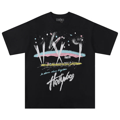 Amiri Hollywood Cotton Graphic T-Shirt AMIRI