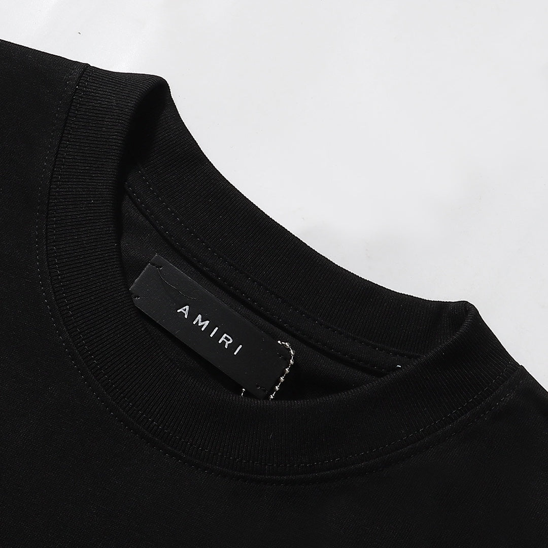 AMIRI Black High Lion Skater T-Shirt AMIRI