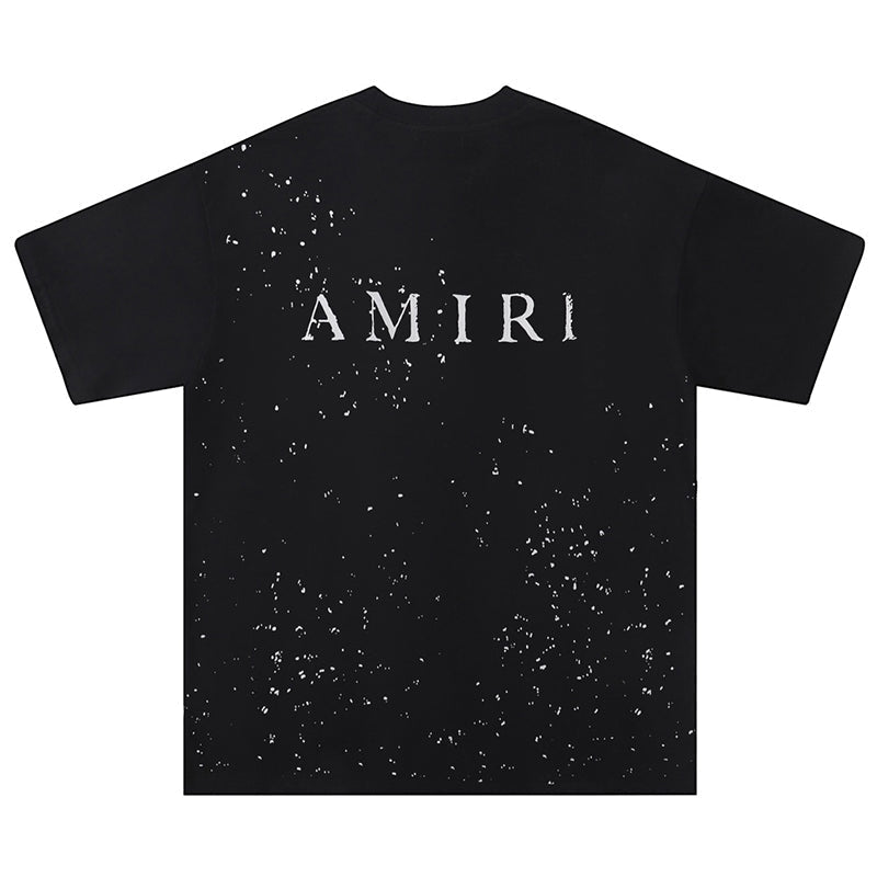 Amiri ink-splash print T-shirt AMIRI