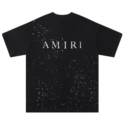 Amiri ink-splash print T-shirt AMIRI