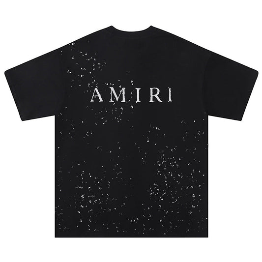 Amiri ink-splash print T-shirt AMIRI