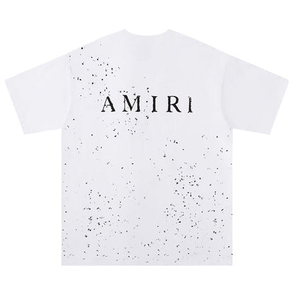 Amiri ink-splash print T-shirt AMIRI