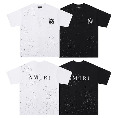 Amiri ink-splash print T-shirt AMIRI