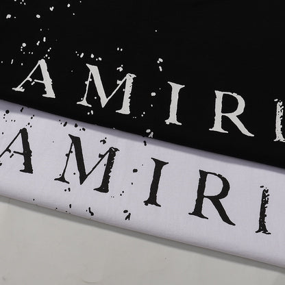 Amiri ink-splash print T-shirt AMIRI