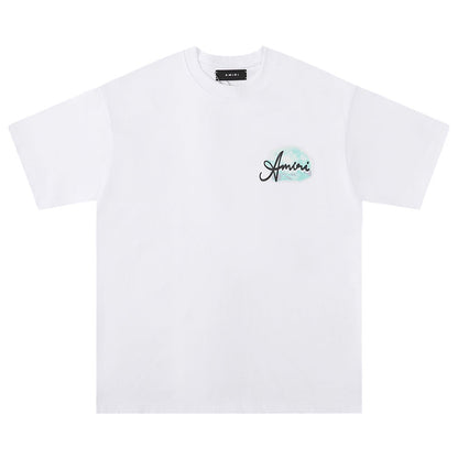 AMIRl Paradise Airbrush Cotton T-Shirt AMIRI