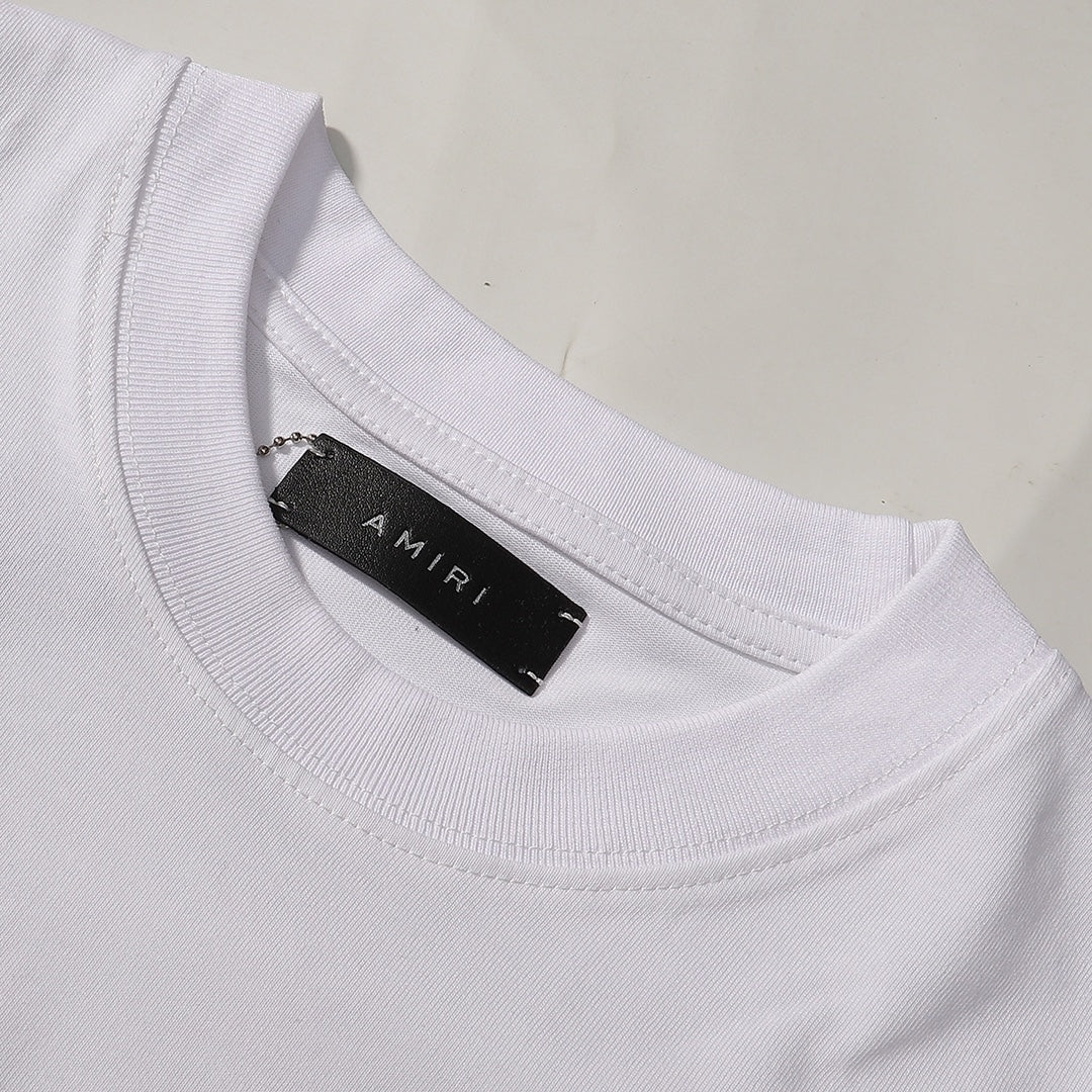 AMIRl Paradise Airbrush Cotton T-Shirt AMIRI