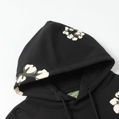 Denim Tears Kapok Pattern Printed Hoodie DENIM TEARS