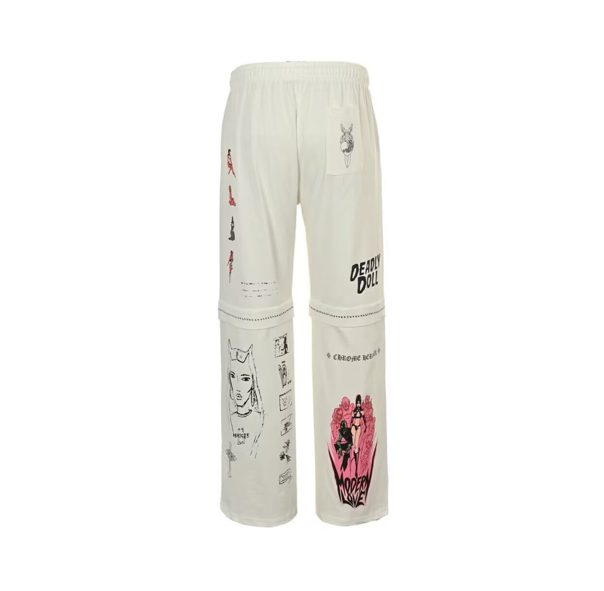 Chrome Hearts New Miss Pants n001