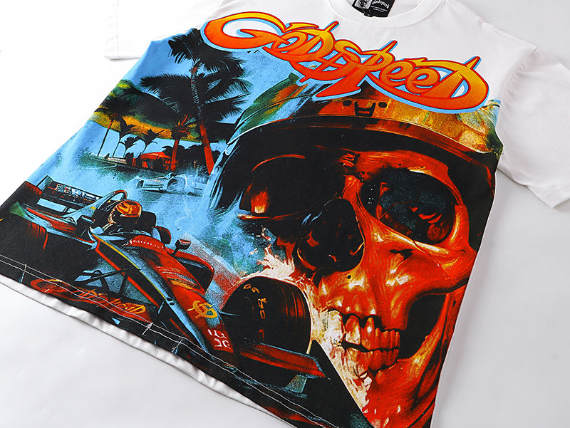 GODSPEED Skeleton Racer T-shirt Godspeed