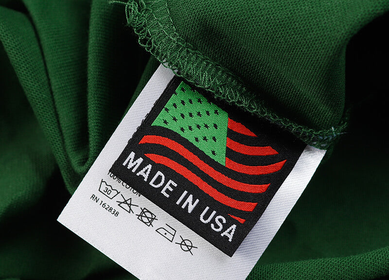 Denim Tears Men's Green T-shirt DENIM TEARS