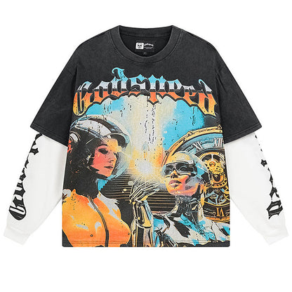 GODSPEED Chosen One Layered Long Sleeve T-Shirt Godspeed