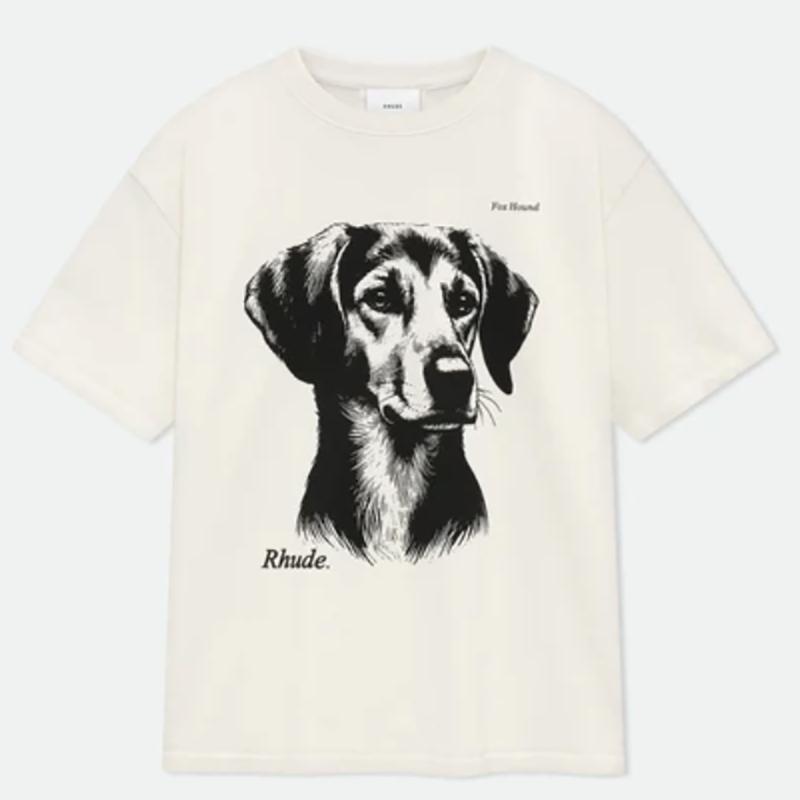 Rhude 'Fox Hound' T-shirt RHUDE