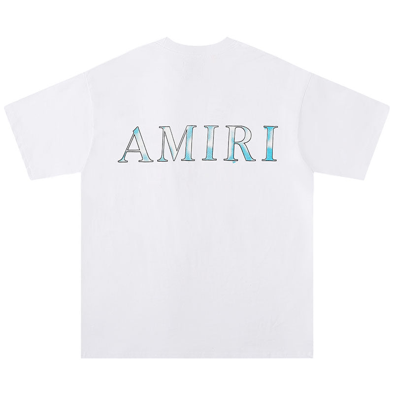 AMIRI Simple letter logo printing T-Shirts AMIRI