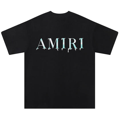 AMIRI Simple letter logo printing T-Shirts AMIRI
