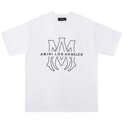 AMIRI Classic letter logo printing T-Shirts AMIRI
