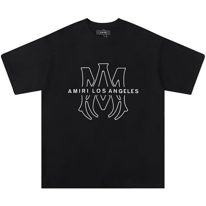 AMIRI Classic letter logo printing T-Shirts AMIRI